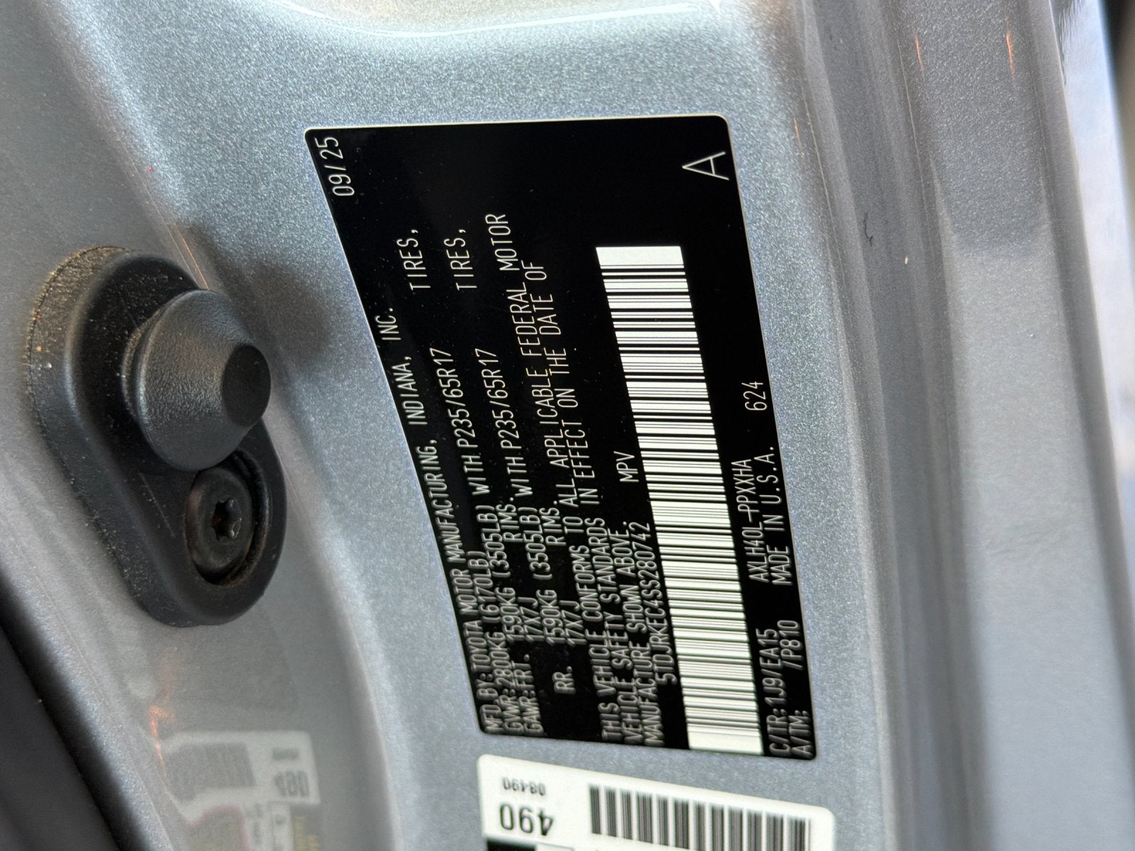 2025 Toyota Sienna XLE 8 Passenger