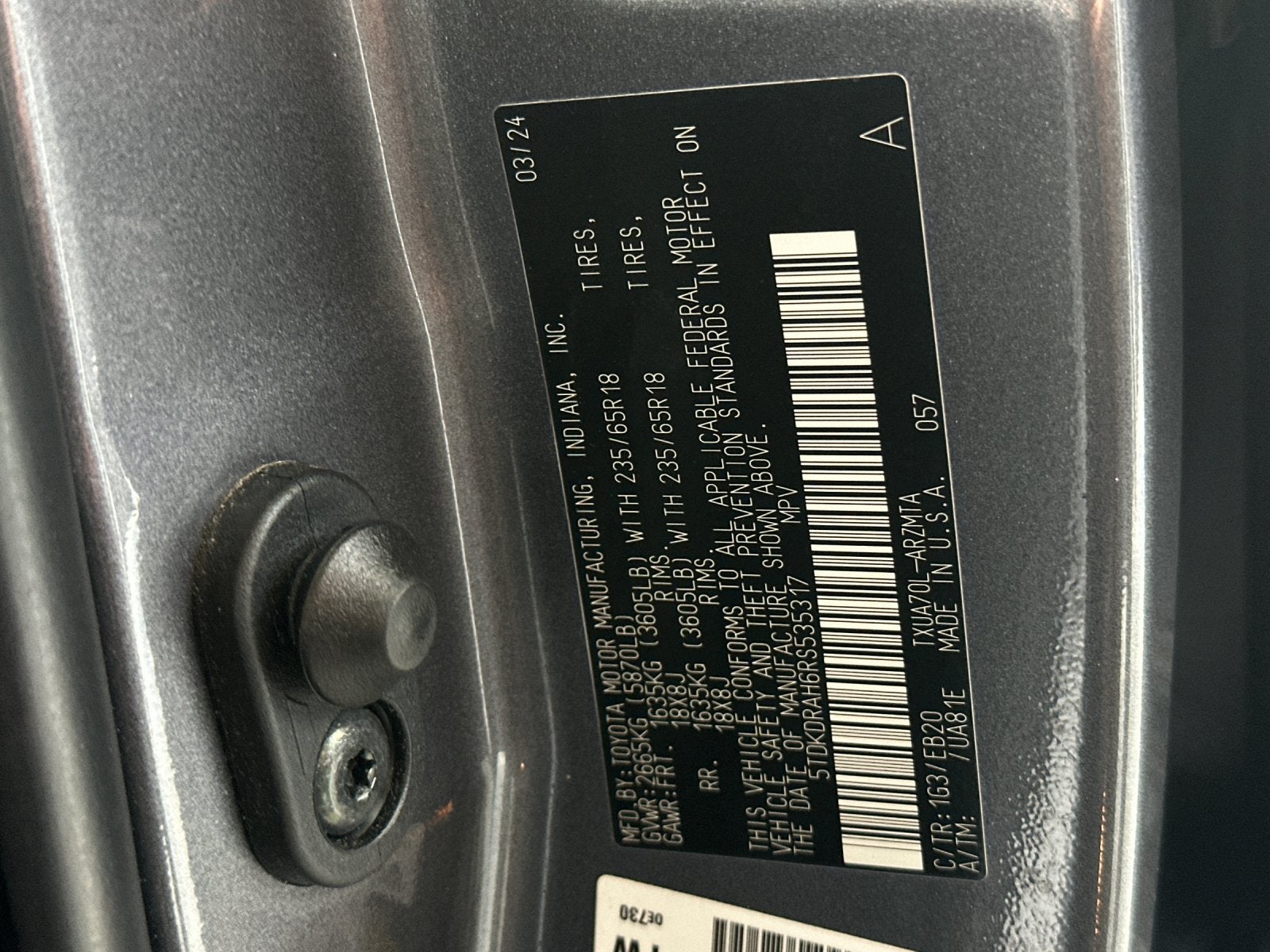 2024 Toyota Highlander XLE