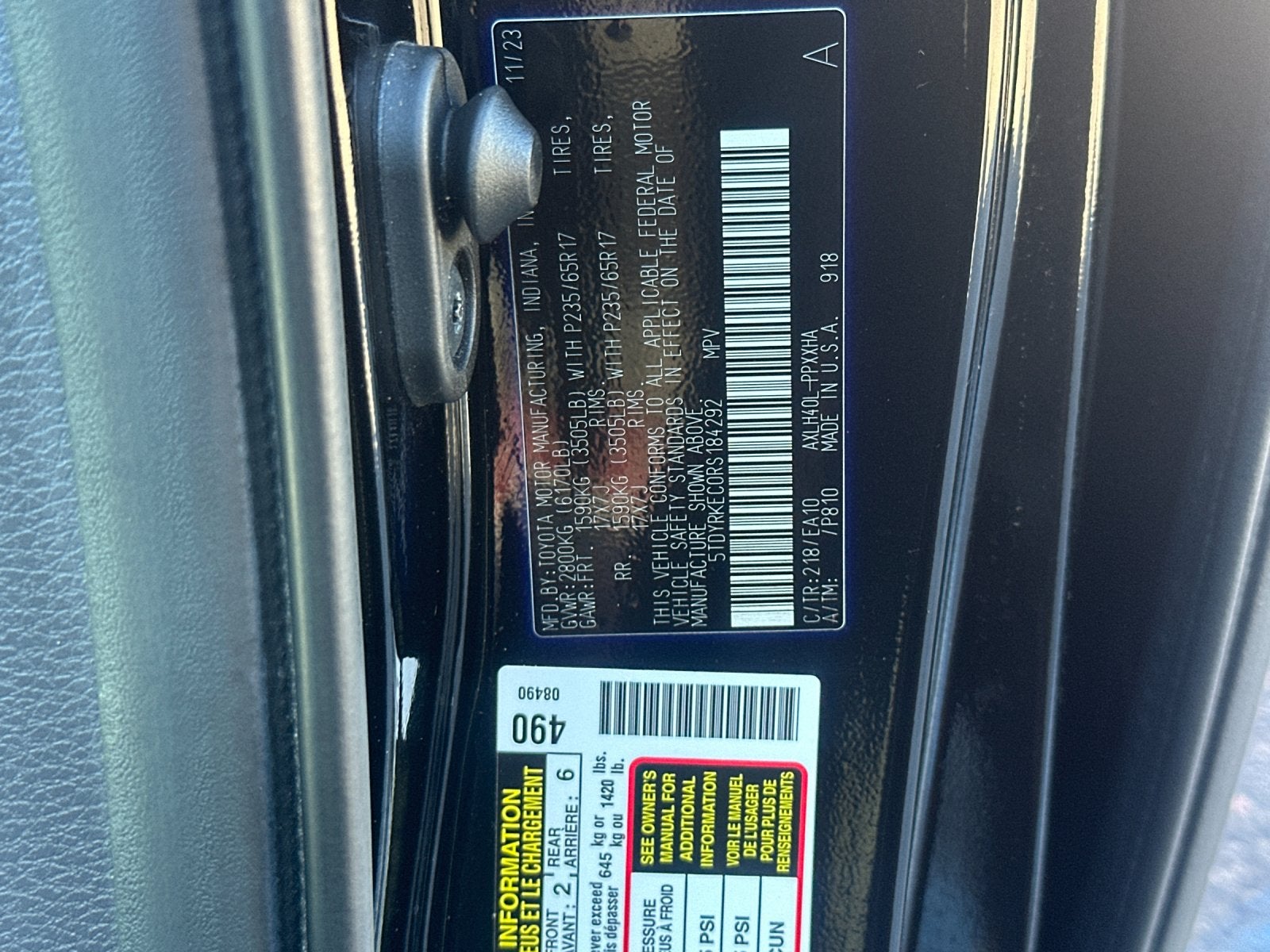 2024 Toyota Sienna XLE 7 Passenger