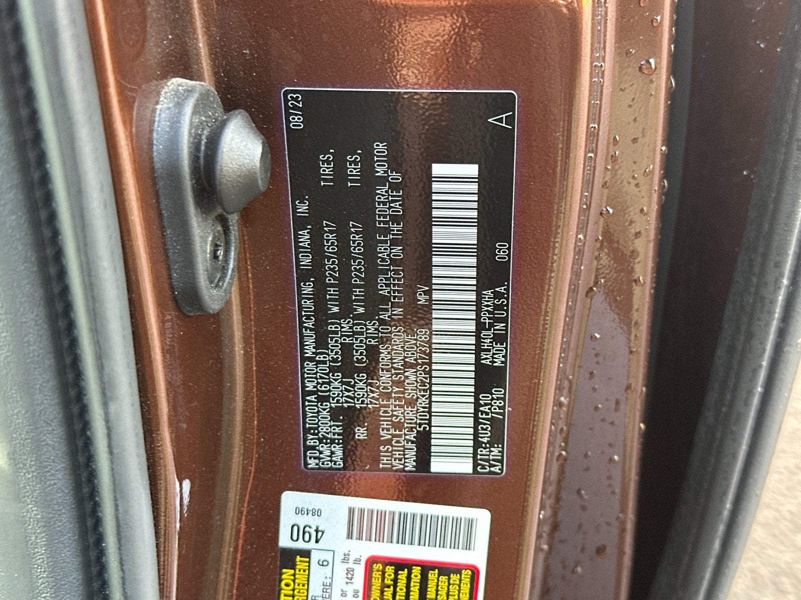 2023 Toyota Sienna XLE 7 Passenger