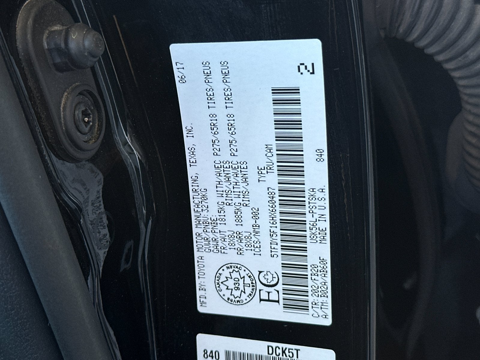 2017 Toyota Tundra SR5