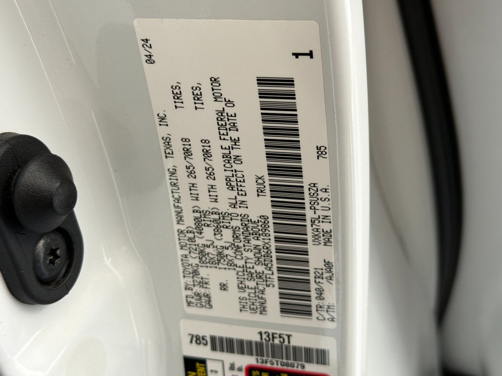 2024 Toyota Tundra SR5