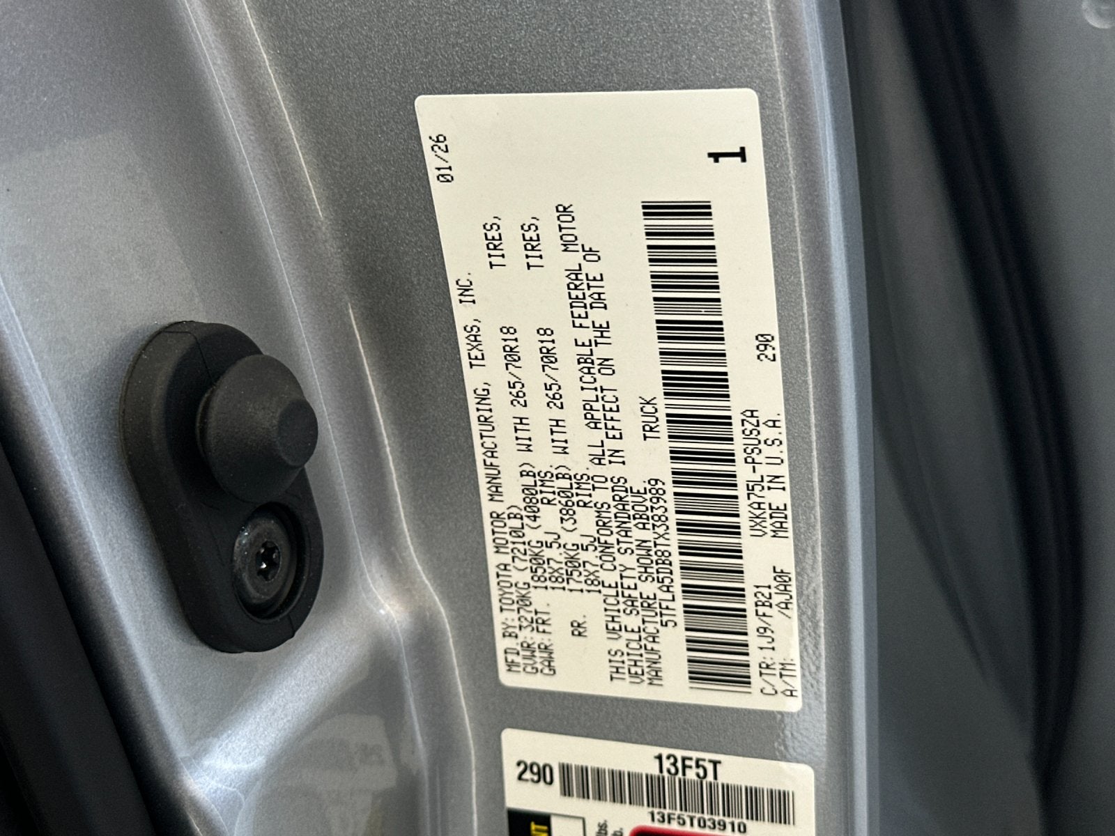 2026 Toyota Tundra SR5