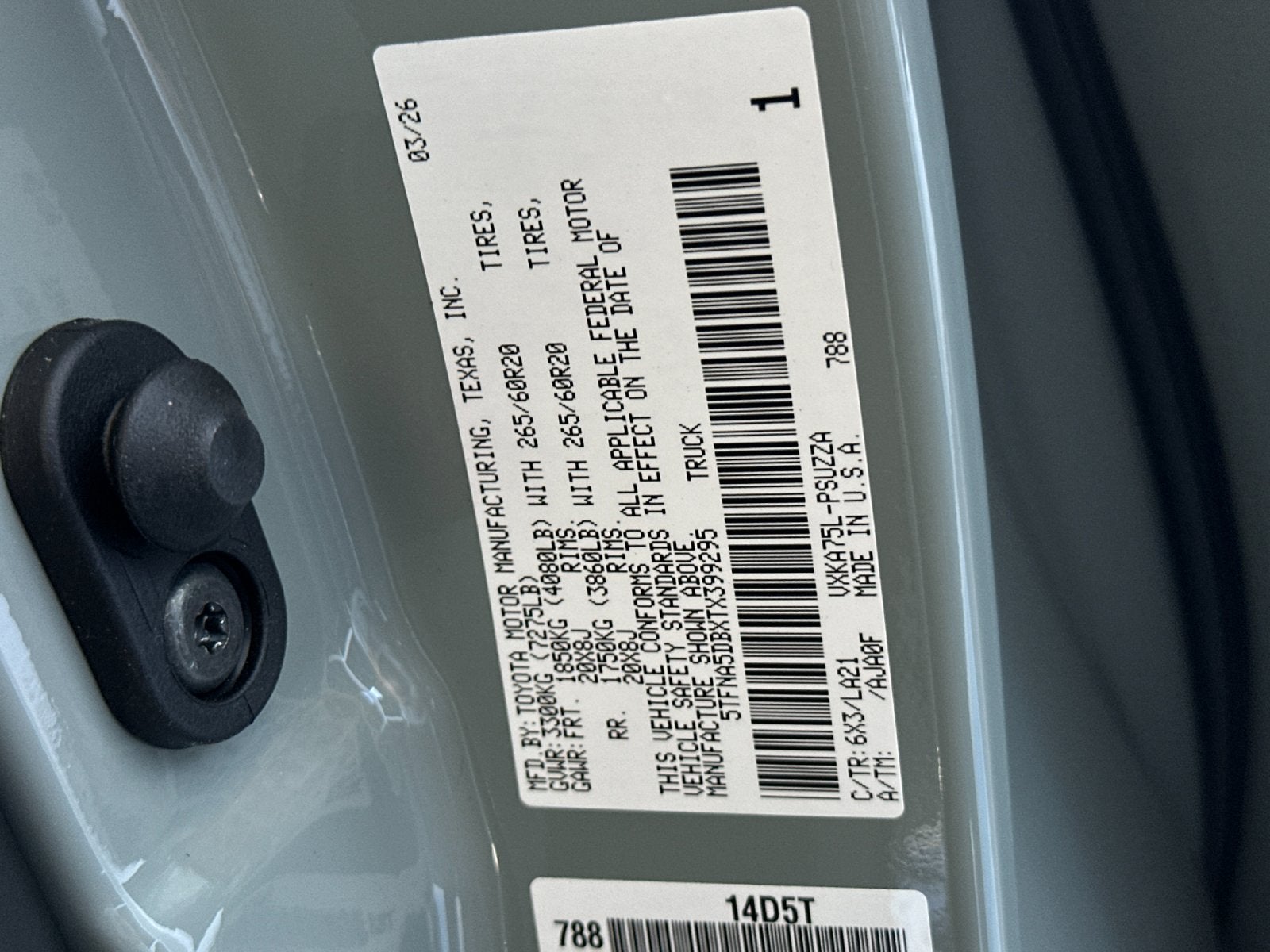 2026 Toyota Tundra Platinum