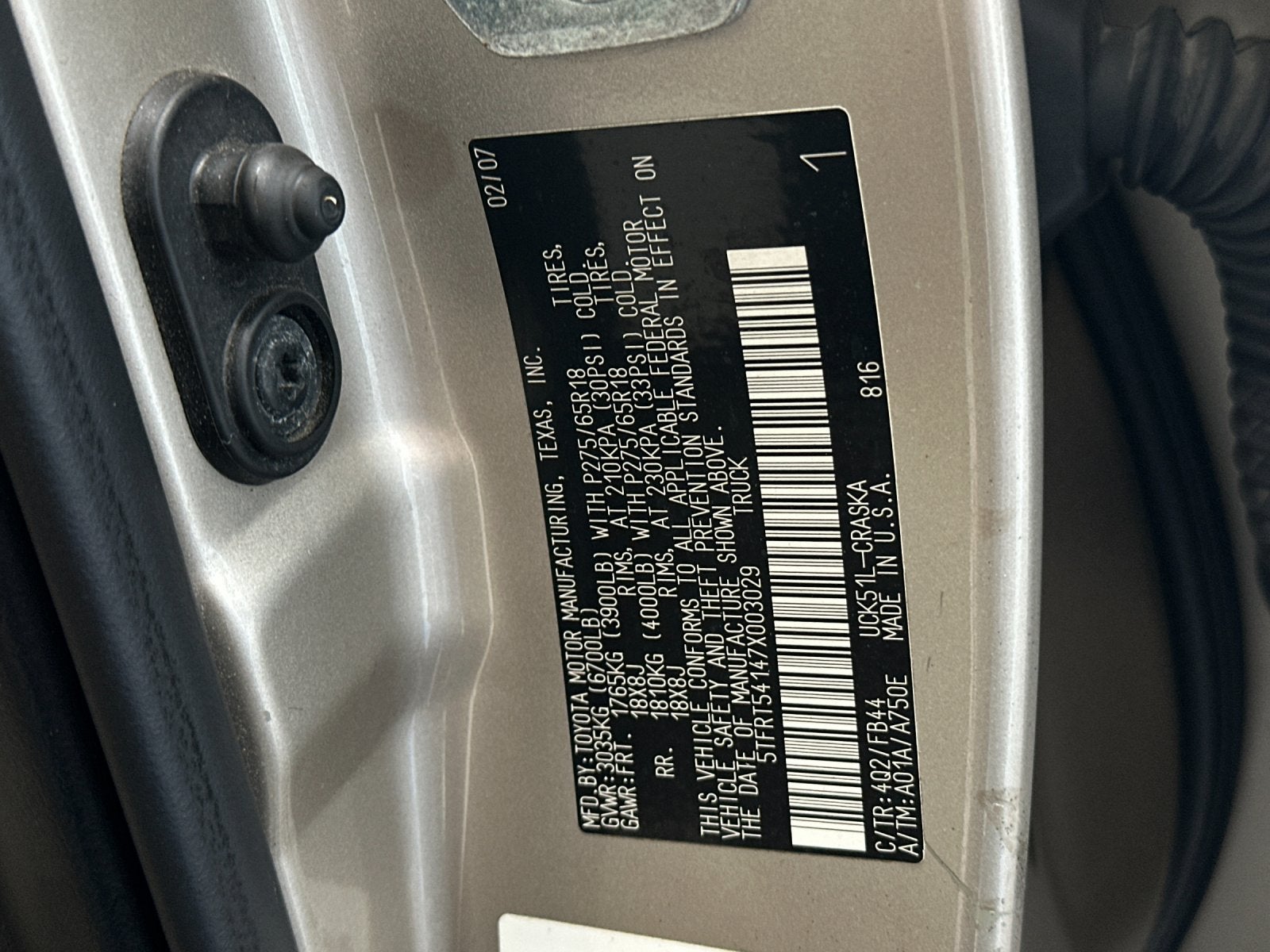 2007 Toyota Tundra SR5