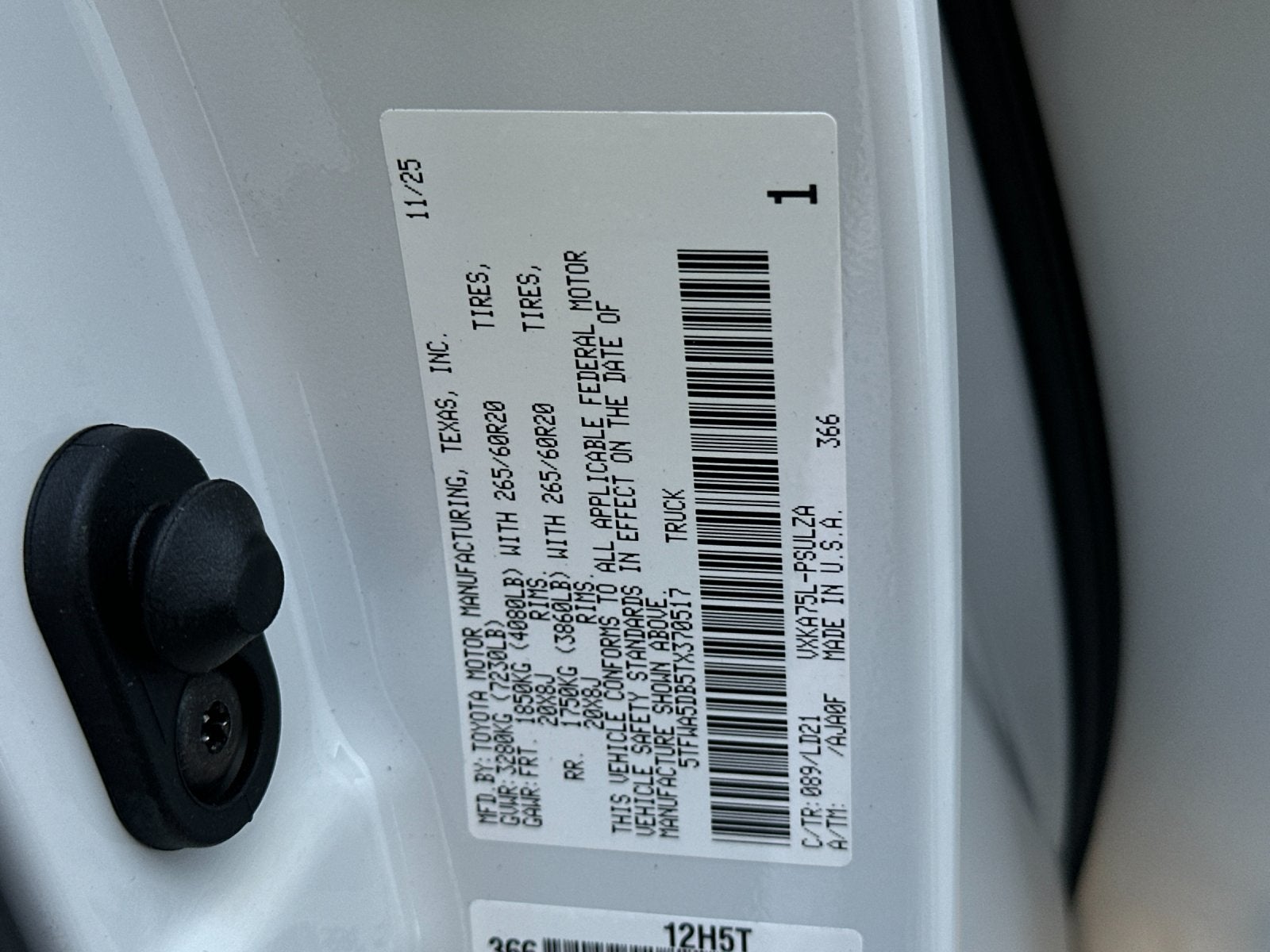 2026 Toyota Tundra Limited