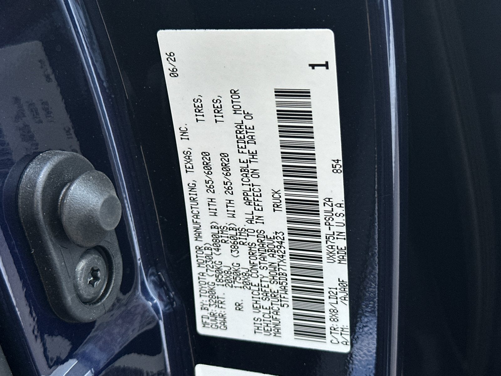 2026 Toyota Tundra Limited