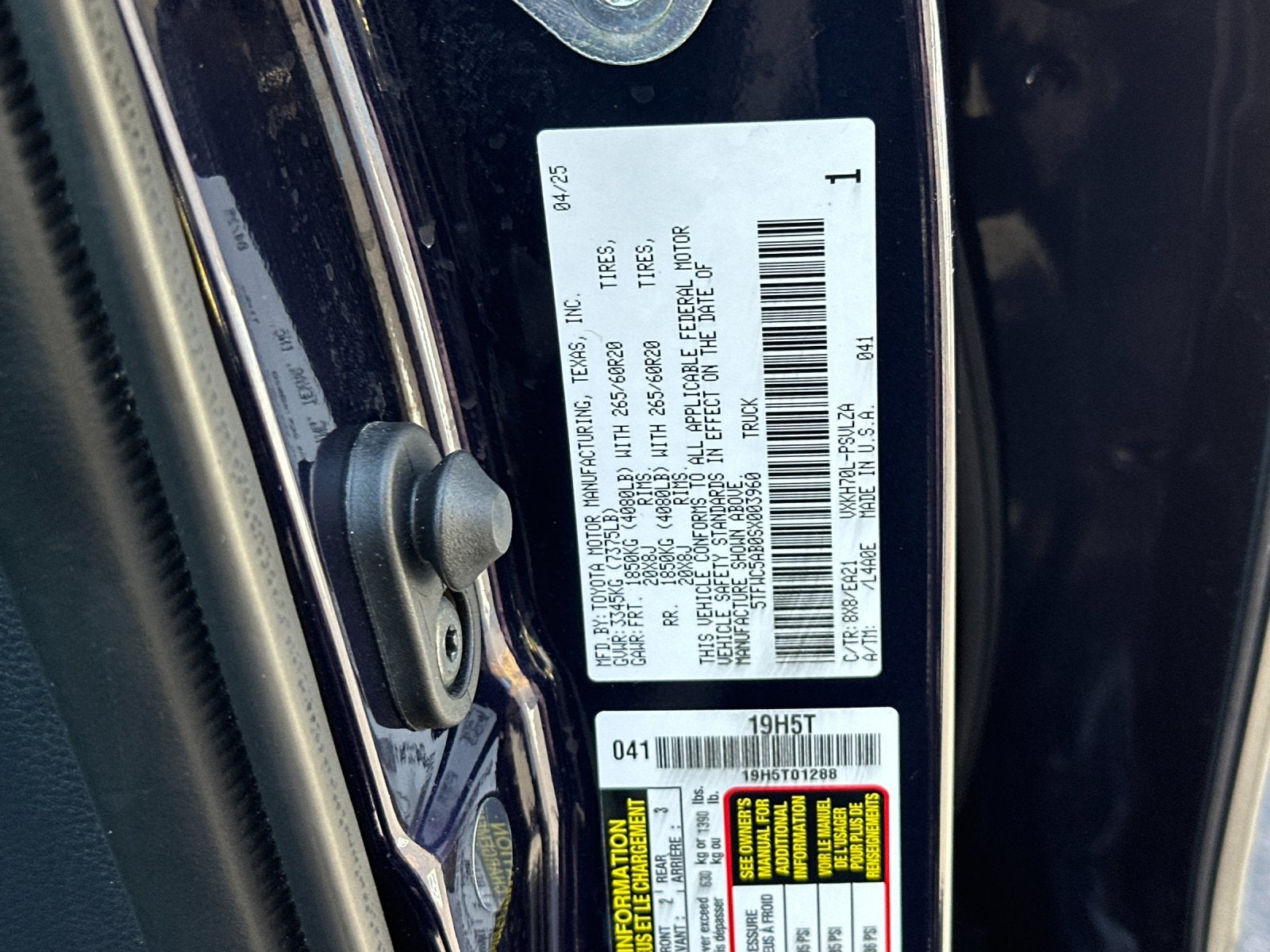 2025 Toyota Tundra Hybrid Limited