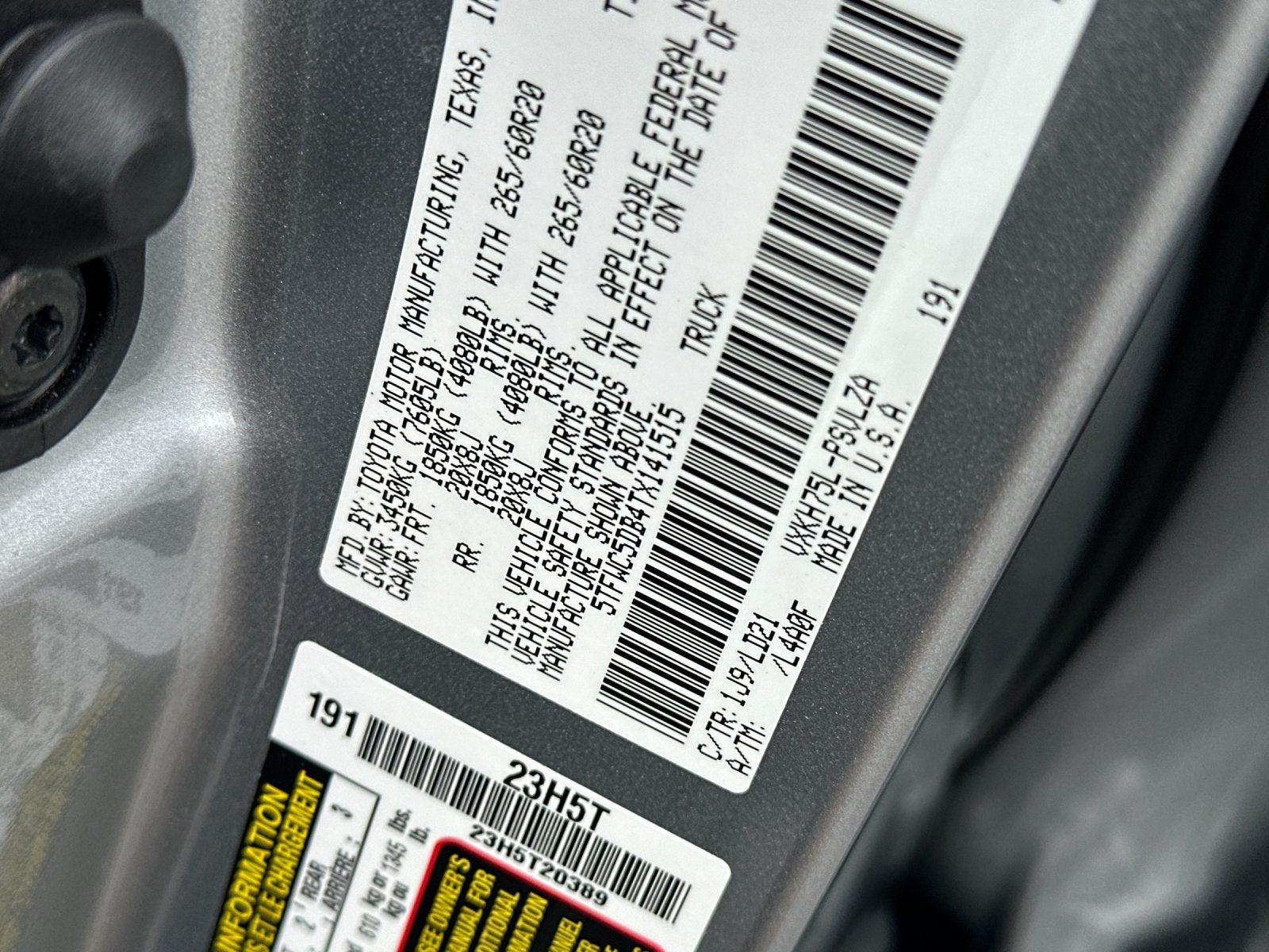 2026 Toyota Tundra Hybrid Limited