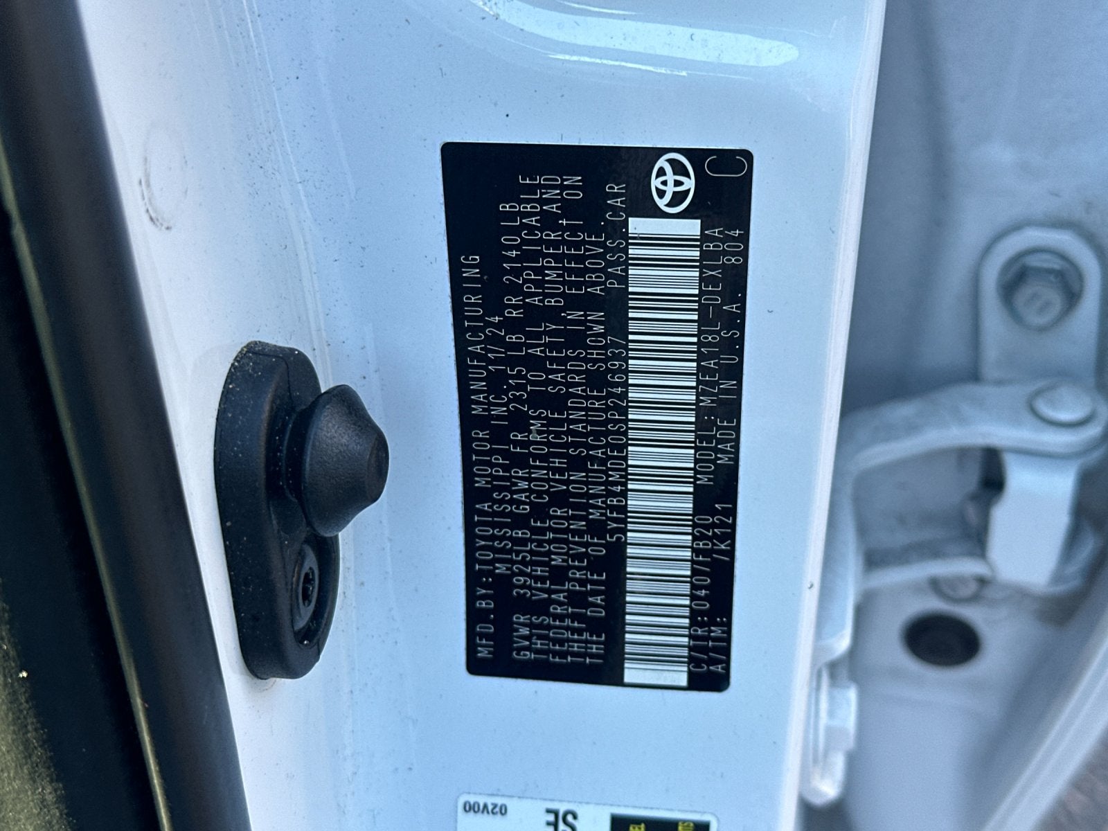 2025 Toyota Corolla LE