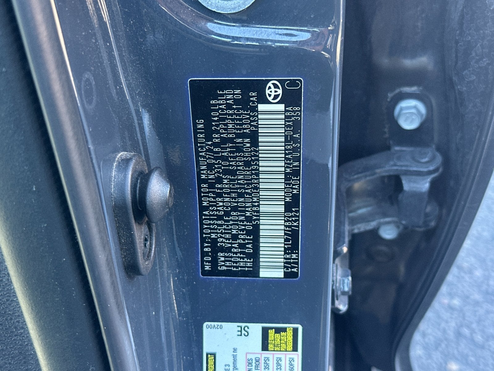 2024 Toyota Corolla LE