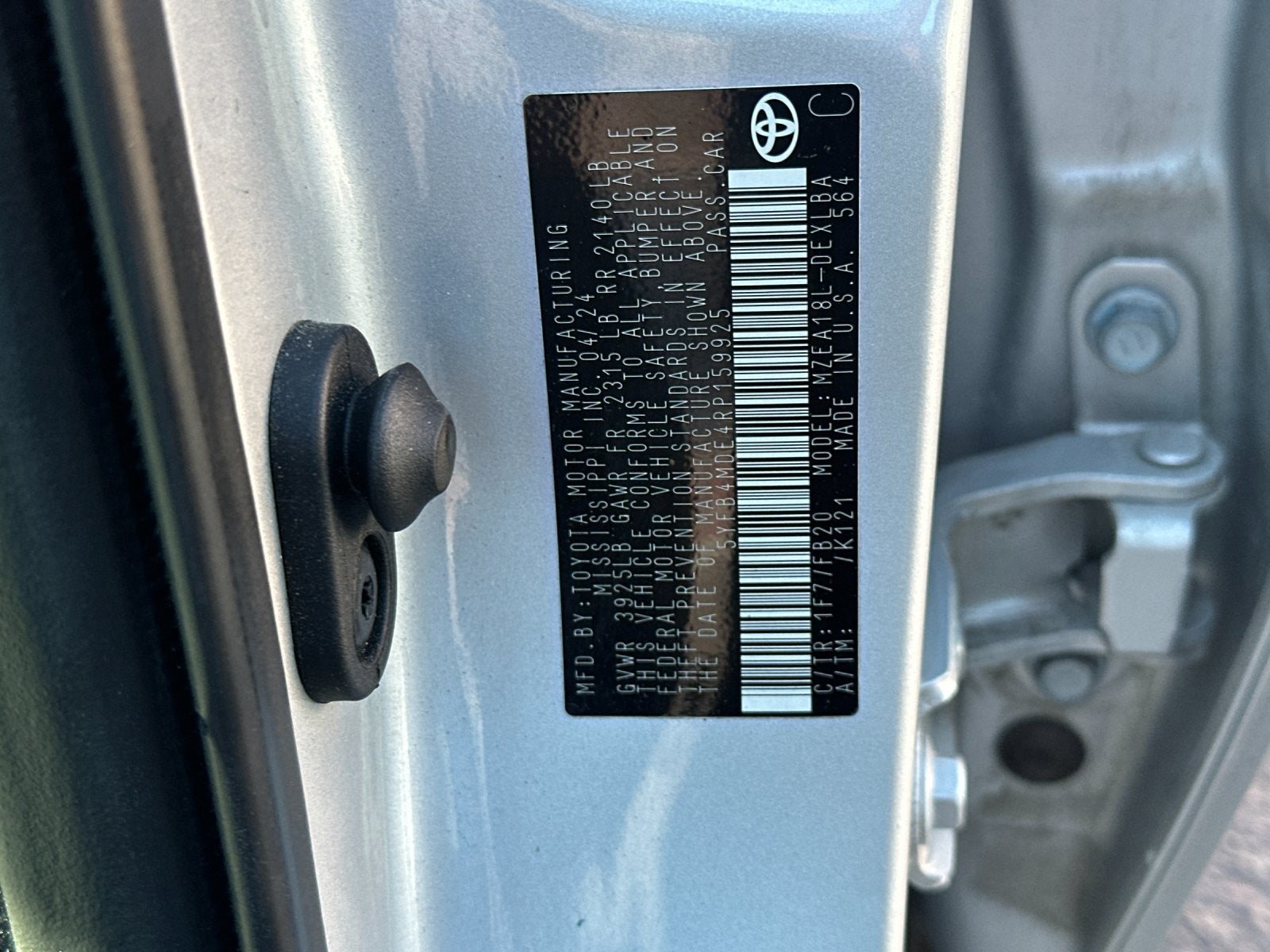 2024 Toyota Corolla LE