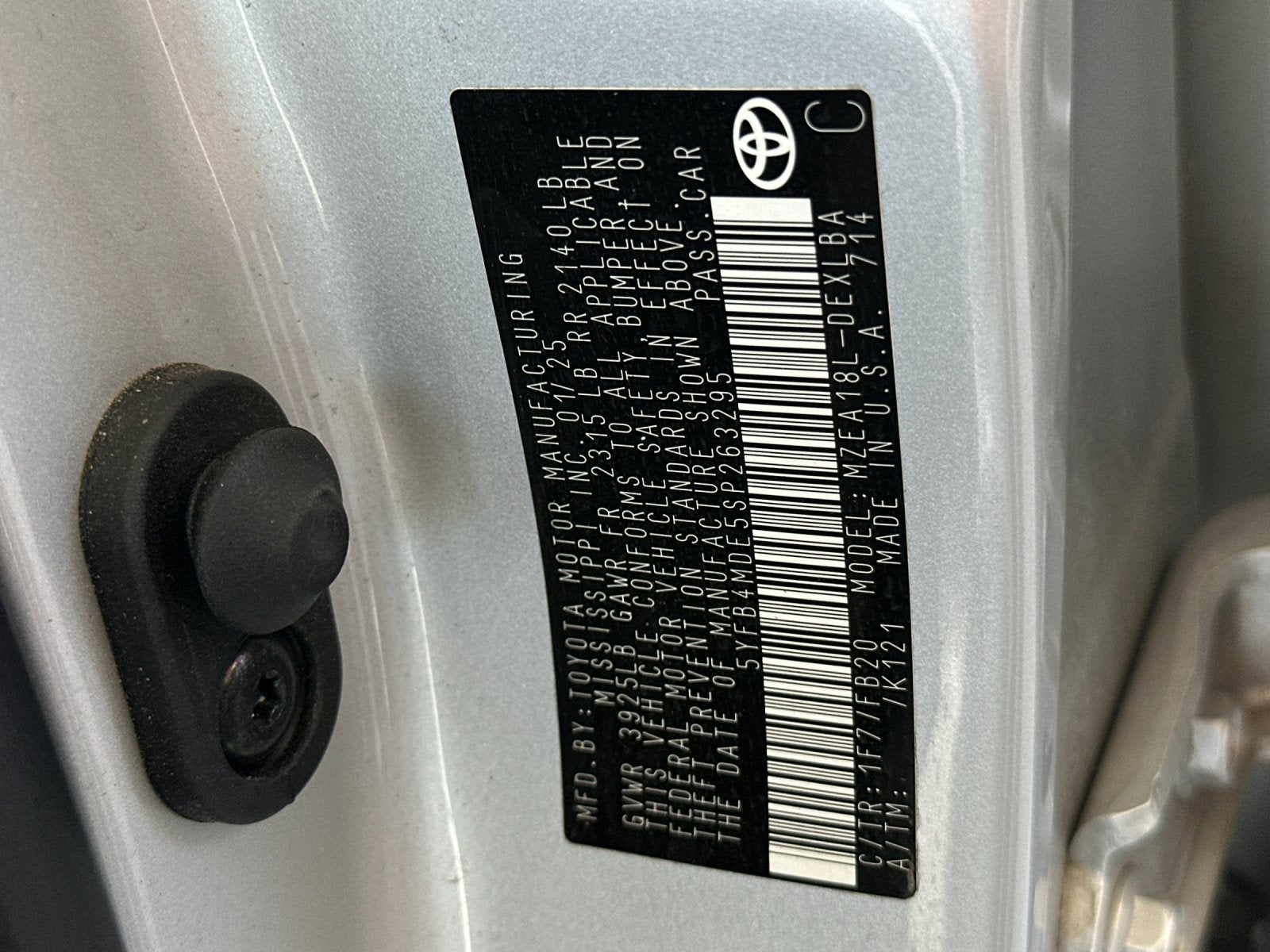 2025 Toyota Corolla LE