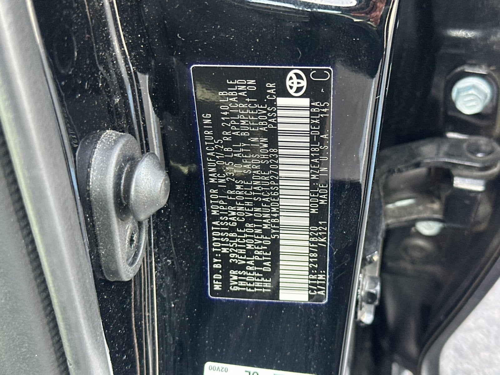 2025 Toyota Corolla LE