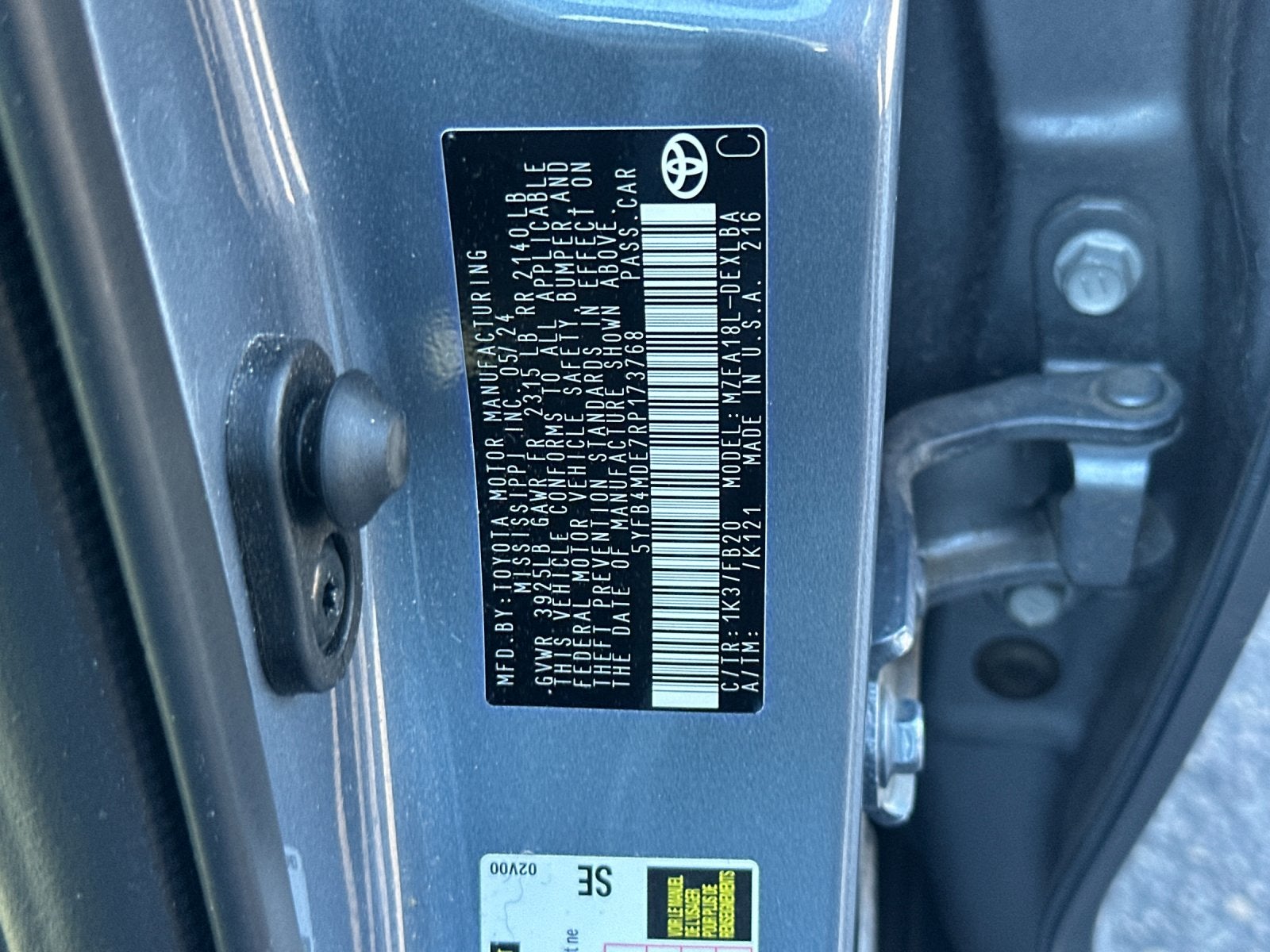 2024 Toyota Corolla LE