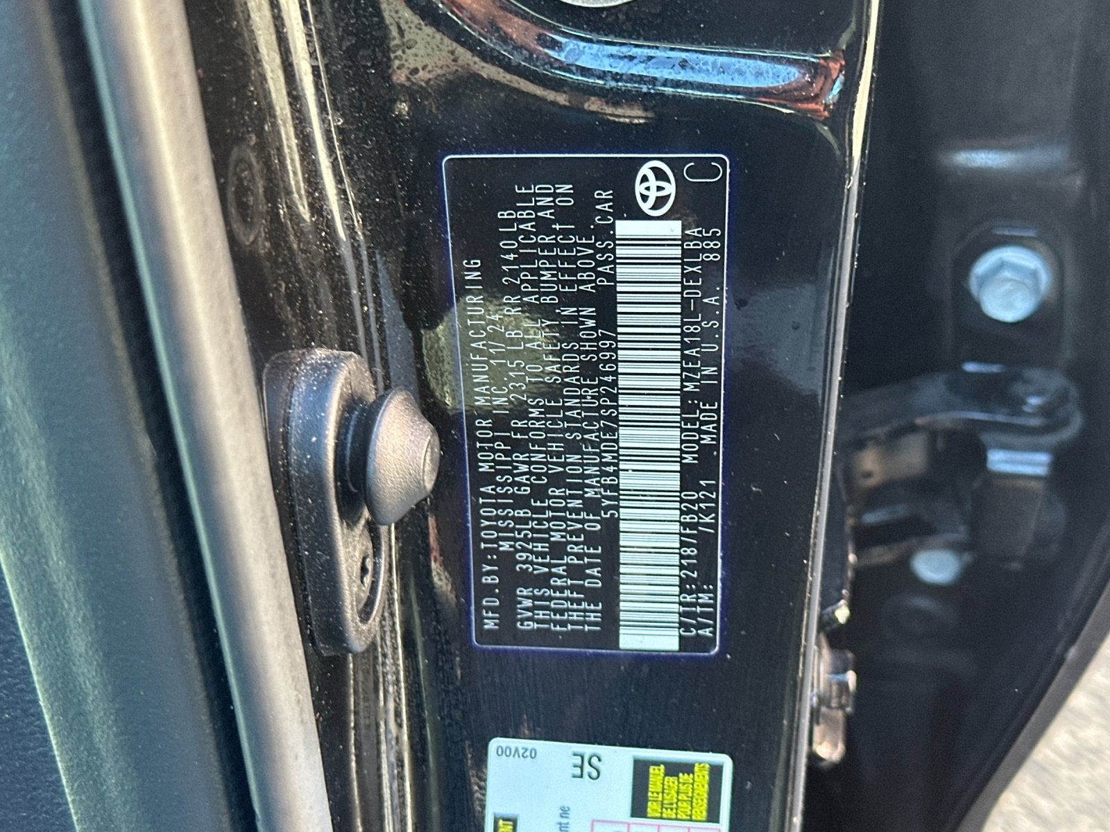 2025 Toyota Corolla LE