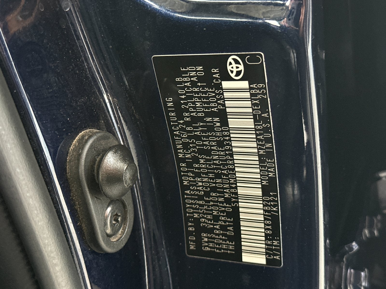 2024 Toyota Corolla LE