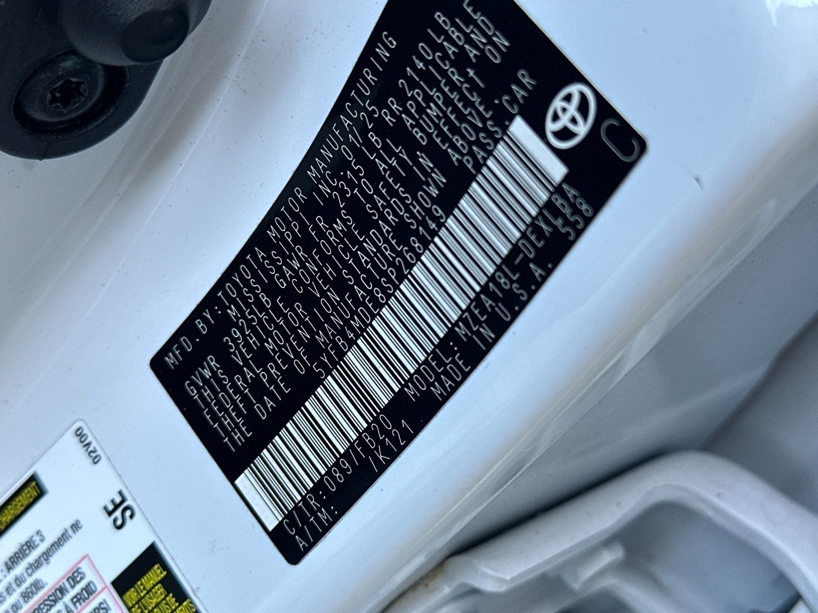 2025 Toyota Corolla LE