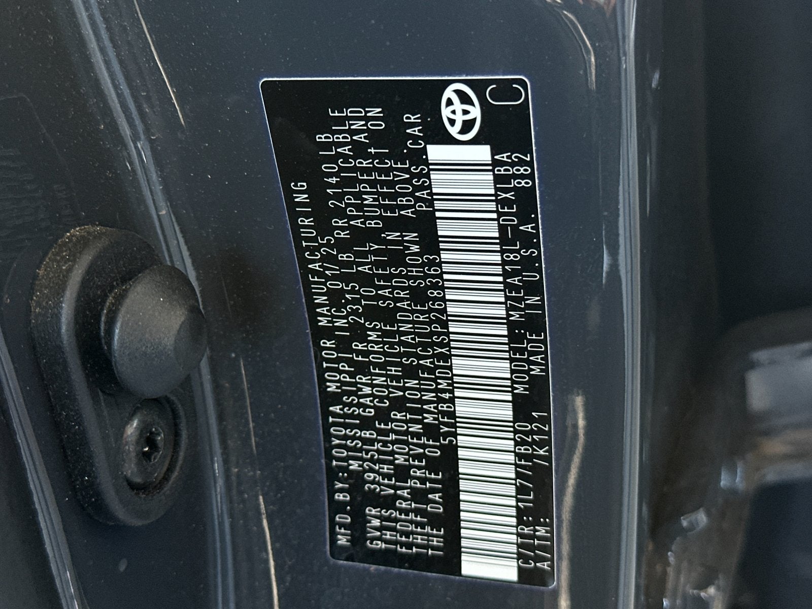 2025 Toyota Corolla LE