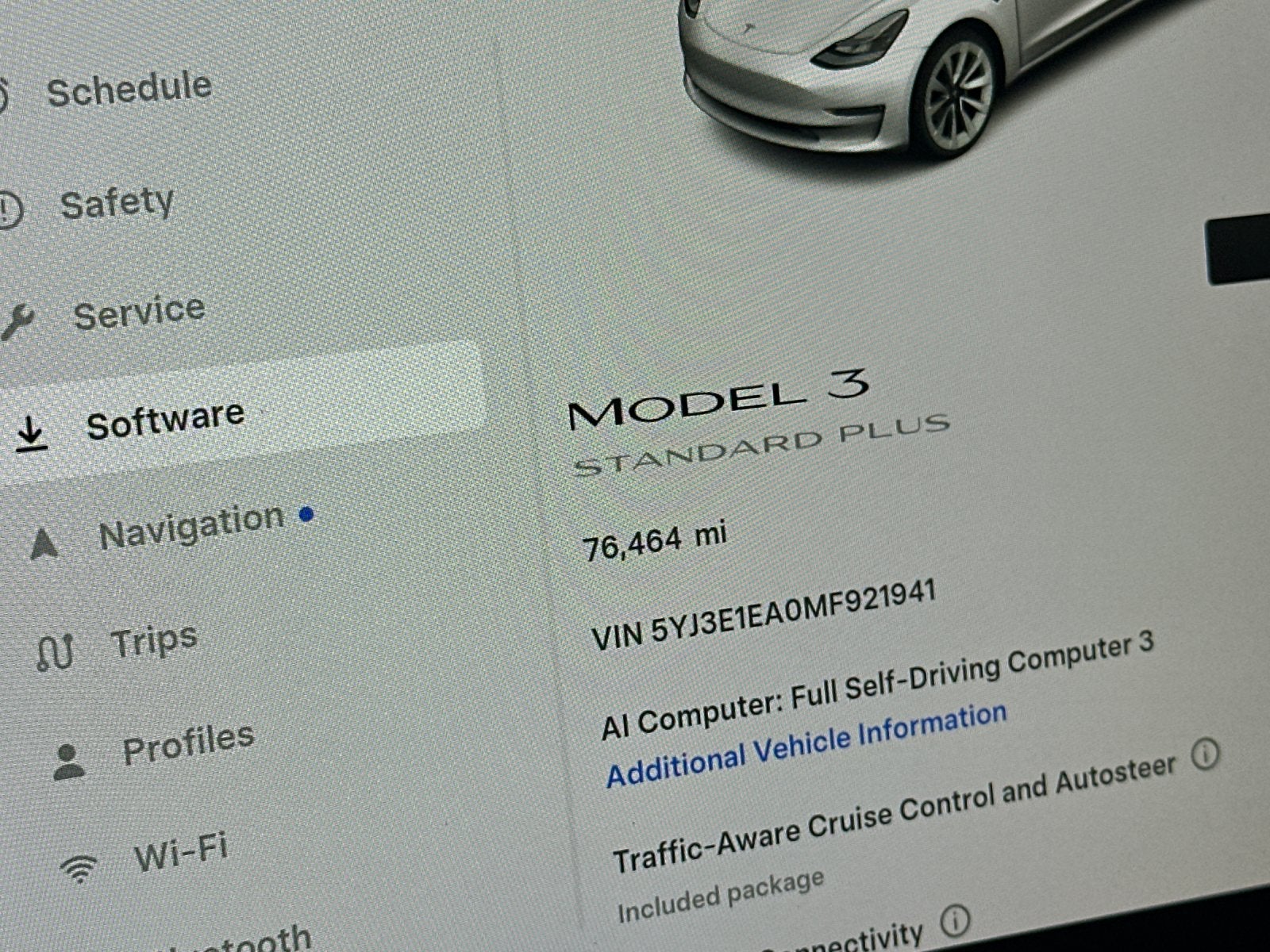 2021 Tesla Model 3 Standard Range Plus