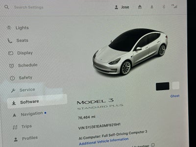2021 Tesla Model 3 Standard Range Plus