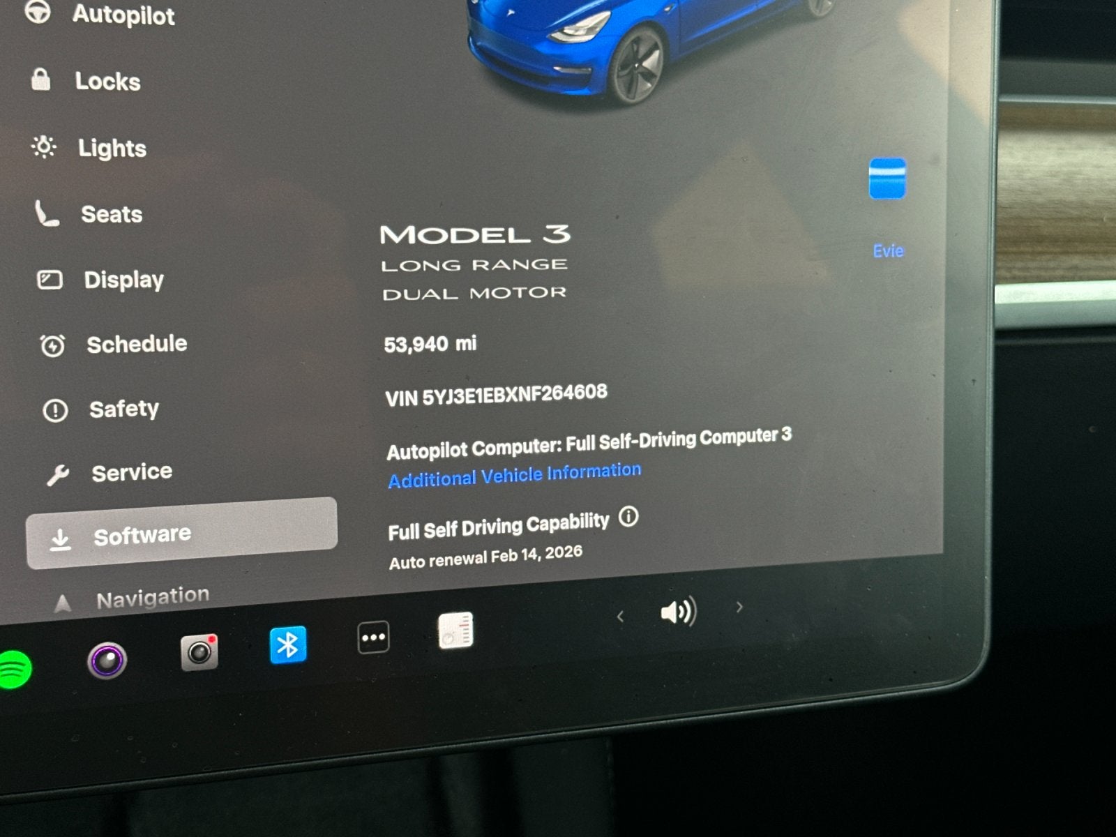 2022 Tesla Model 3 Long Range