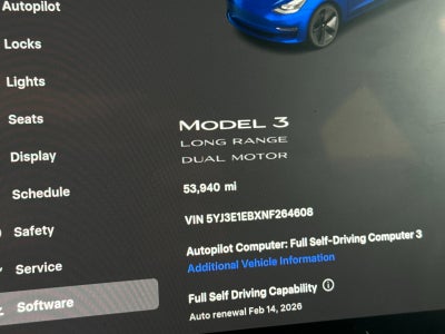 2022 Tesla Model 3 Long Range