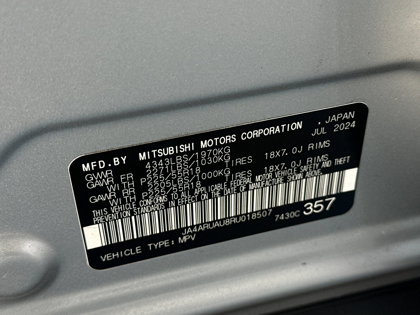 2024 Mitsubishi Outlander Sport 2.0 ES