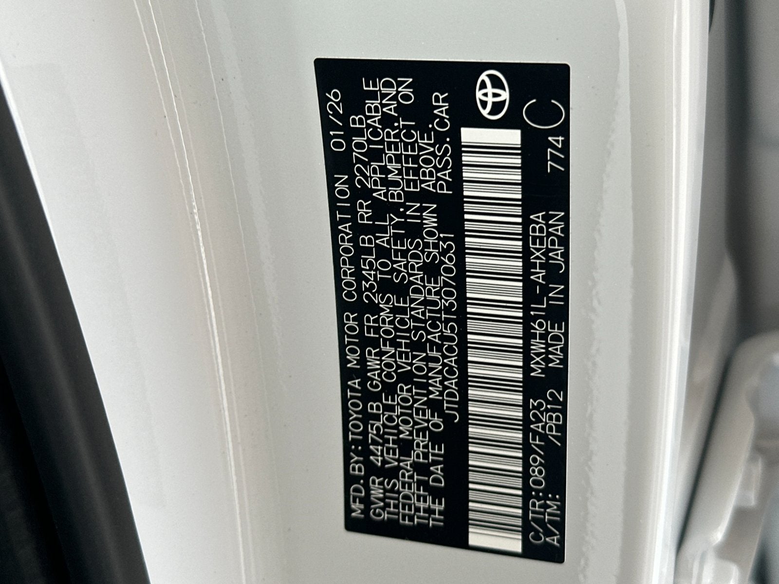 2026 Toyota Prius Plug-In Hybrid SE