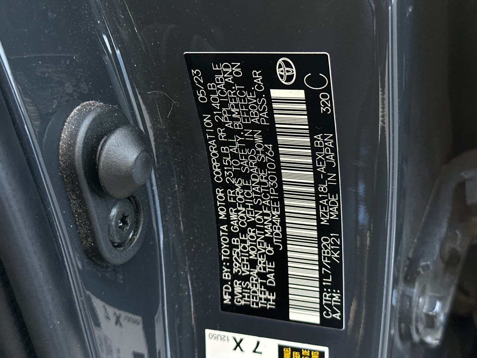 2023 Toyota Corolla LE