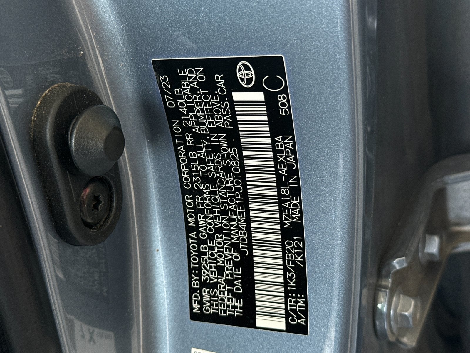 2023 Toyota Corolla LE