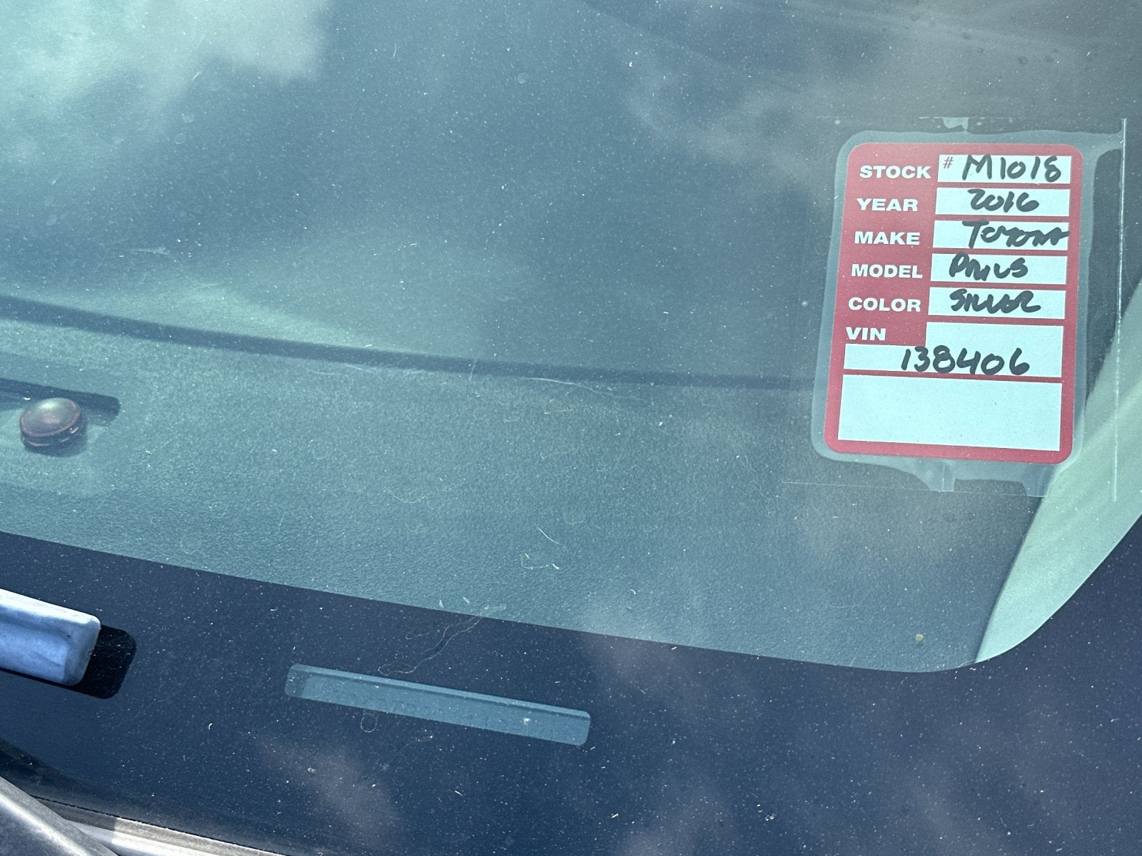 2016 Toyota Prius c One