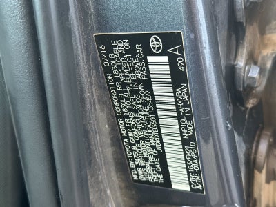 2016 Toyota Prius c Two