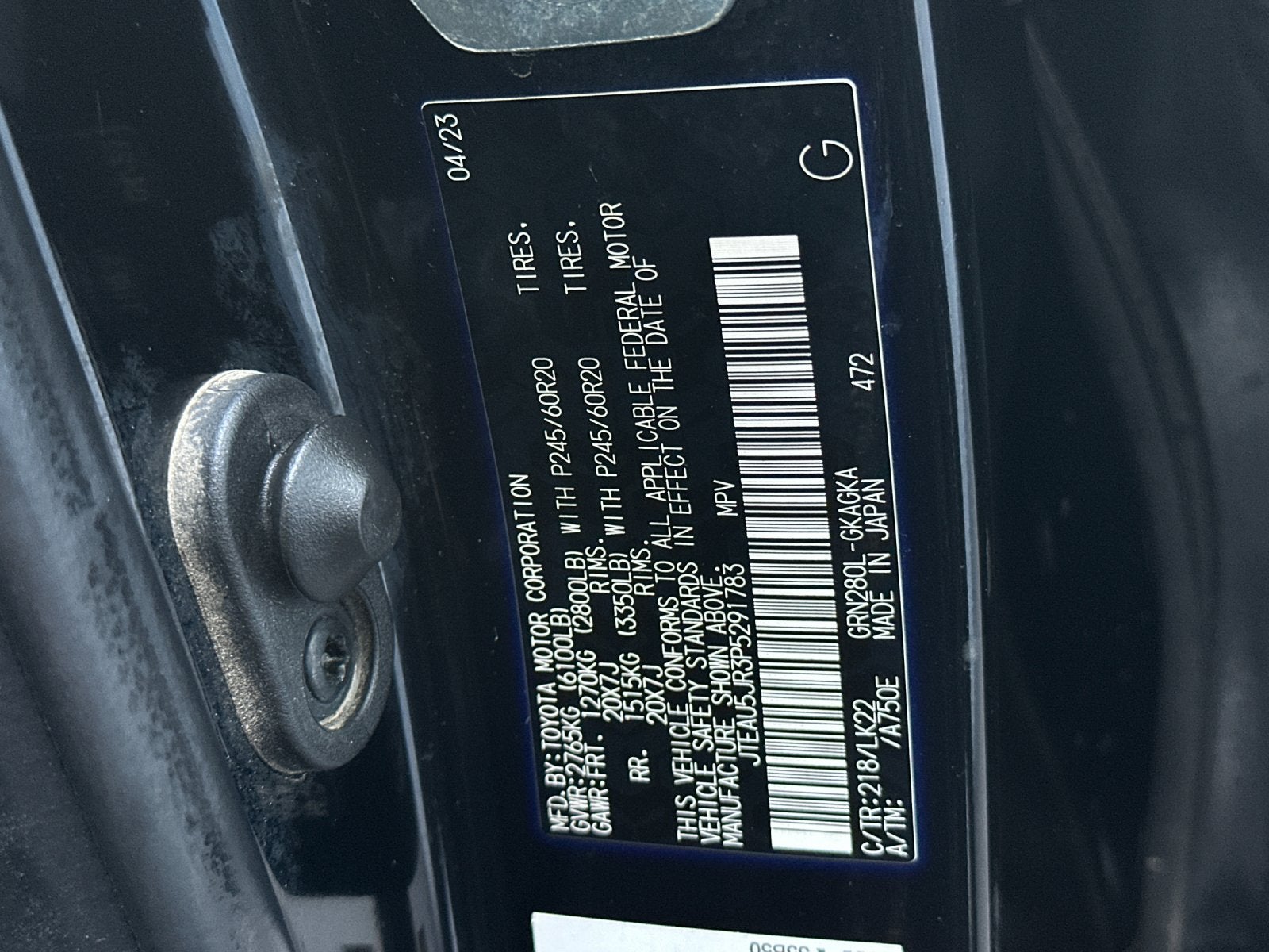 2023 Toyota 4Runner TRD Sport