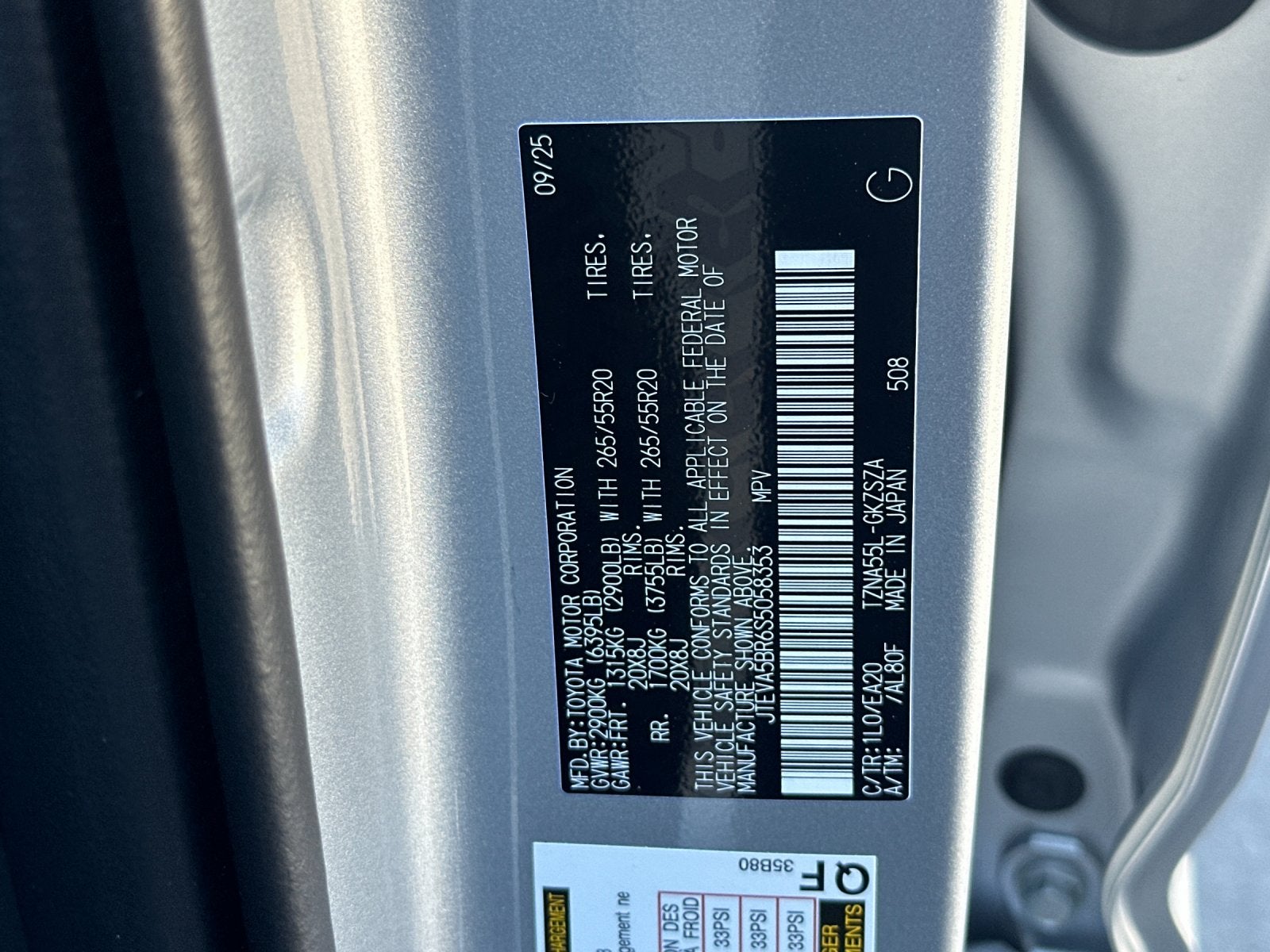 2025 Toyota 4Runner TRD Sport Premium