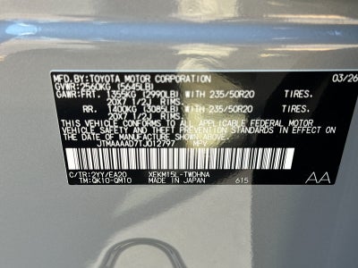 2026 Toyota C-HR XSE