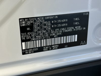 2026 Toyota bZ XLE Plus