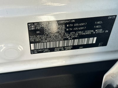2025 Toyota RAV4 Hybrid XLE