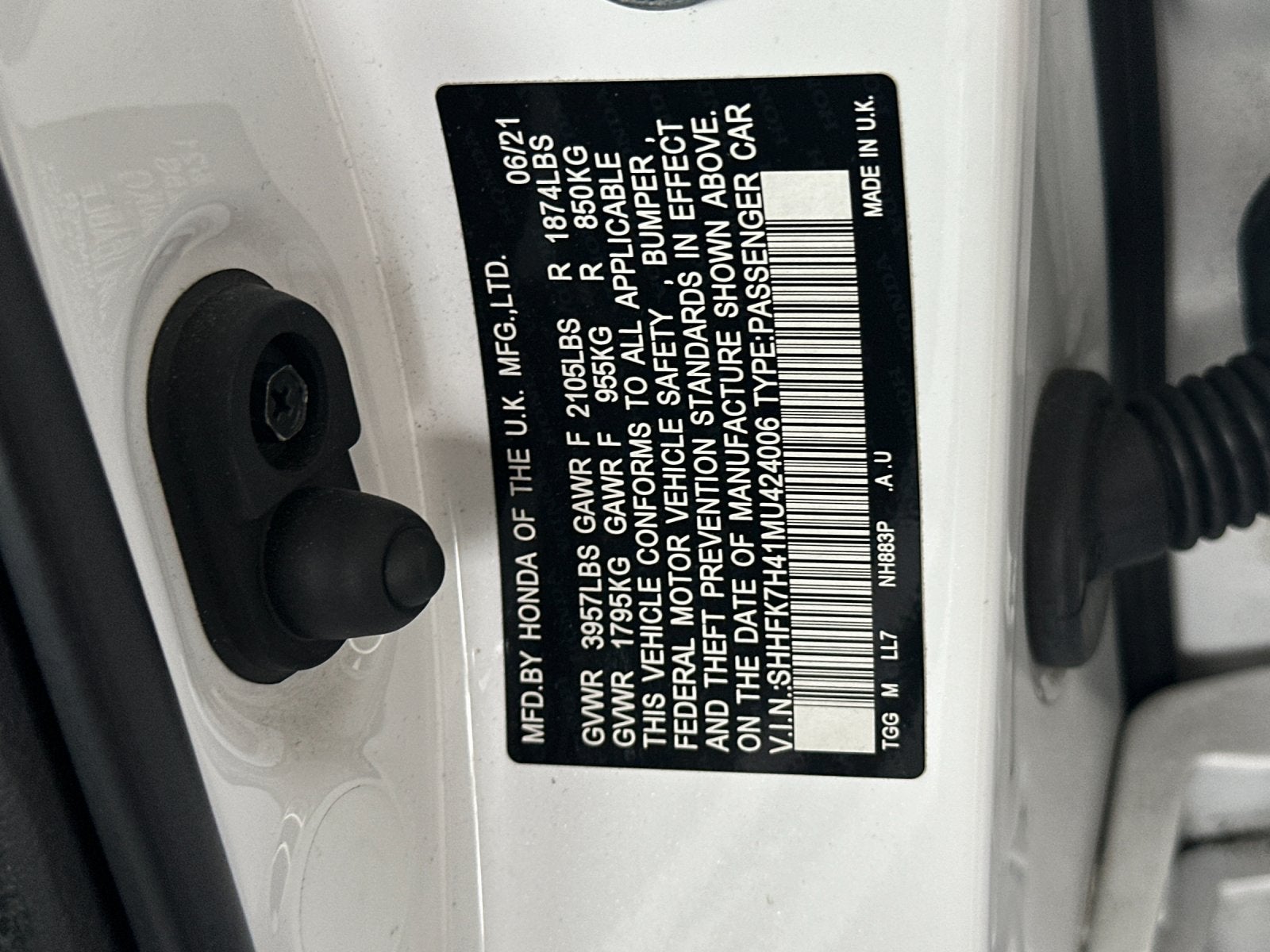 2021 Honda Civic Sport