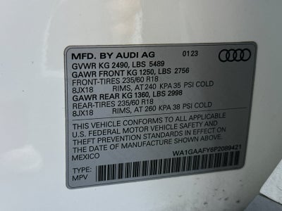 2023 Audi Q5 45 S line Premium quattro