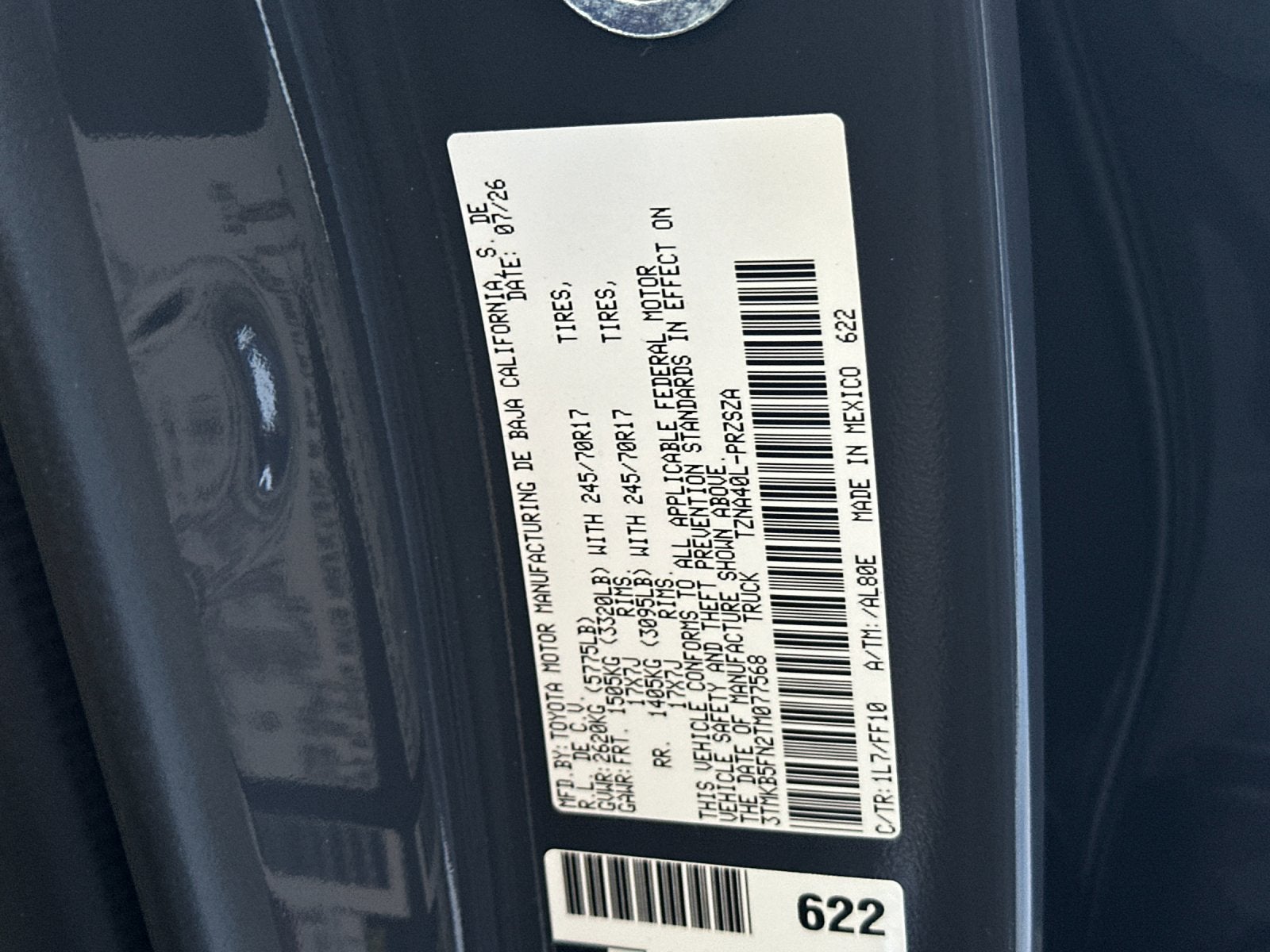 2026 Toyota Tacoma SR5