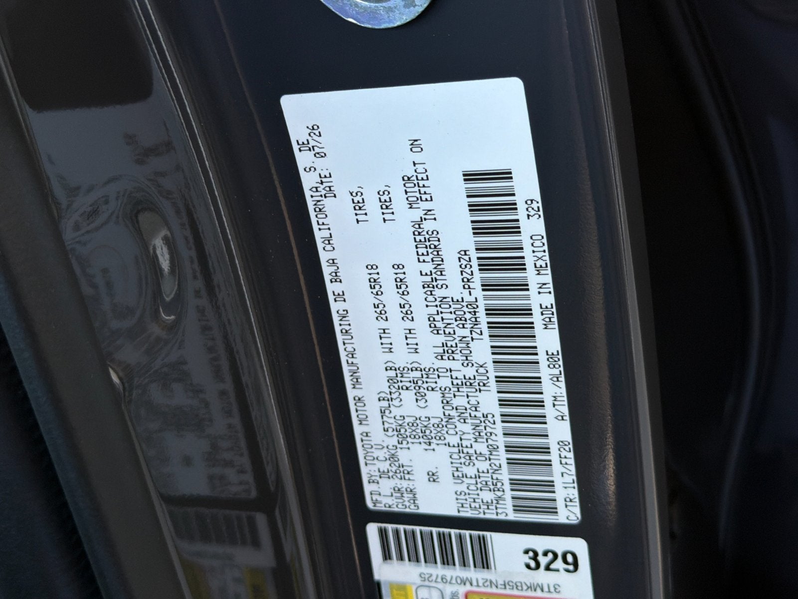 2026 Toyota Tacoma SR5