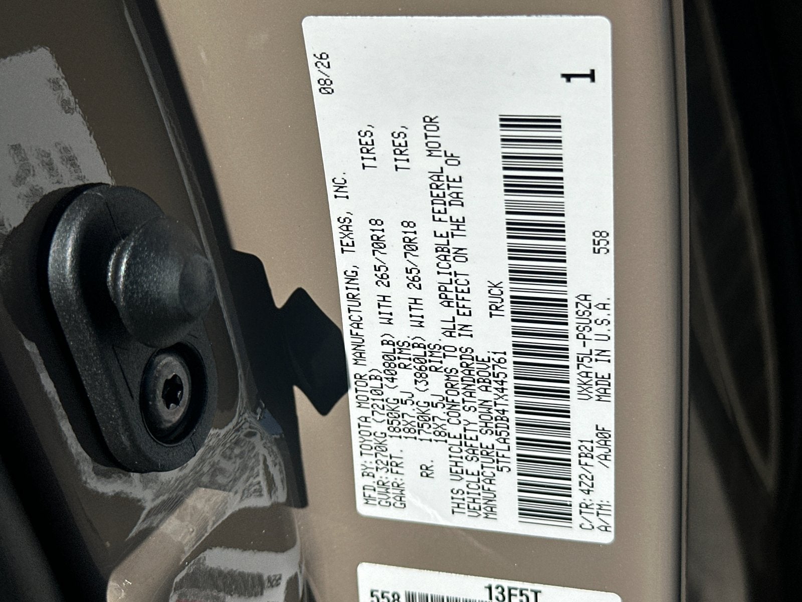2026 Toyota Tundra SR5