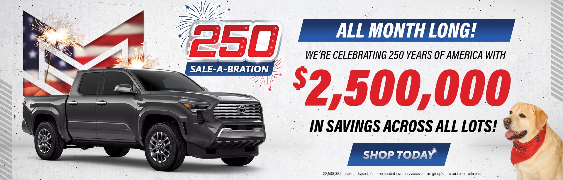 250 Sales Event