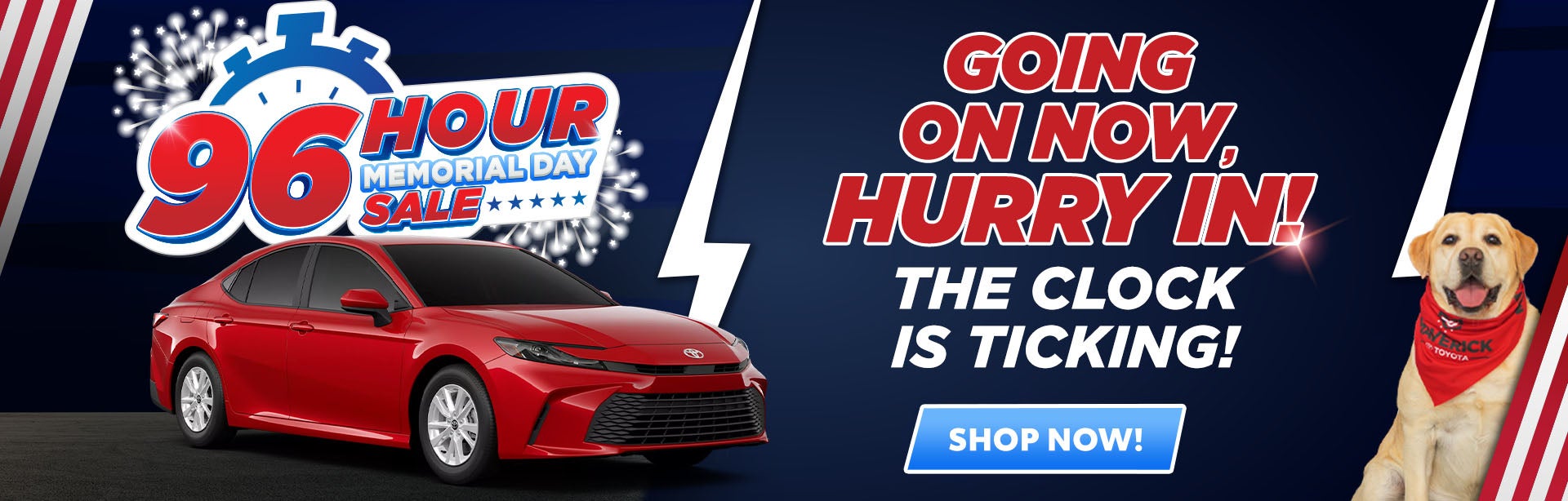 96 Hour Memorial Day Sale