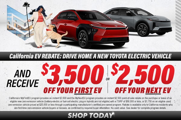 My First EV Rebate