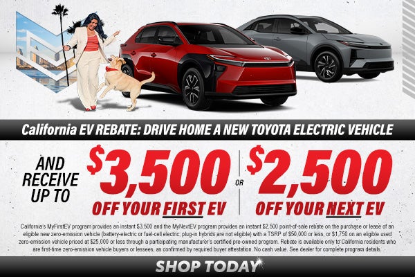 My First EV Rebate