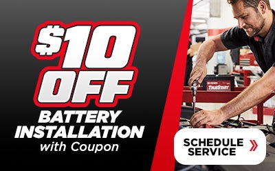 $10 Off Battery Installation